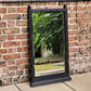 Large Vintage Navy Mirror