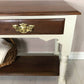 Farmhouse Vintage Console Table Hallway Table With 2 Drawers