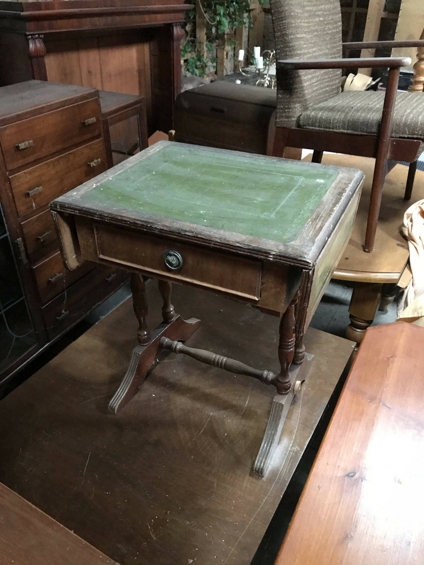 Vintage retro folding table