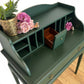 MADE TO ORDER Very rare Stag Minstrel Secretaire in dark green, vintage writing desk, mid century bureau