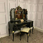 Carved Black Olympus Dressing Table