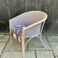 Lloyd Loom 1950s Boudoir / Cocktail Chair