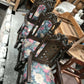 4 Oak antique carved Oak Chairs