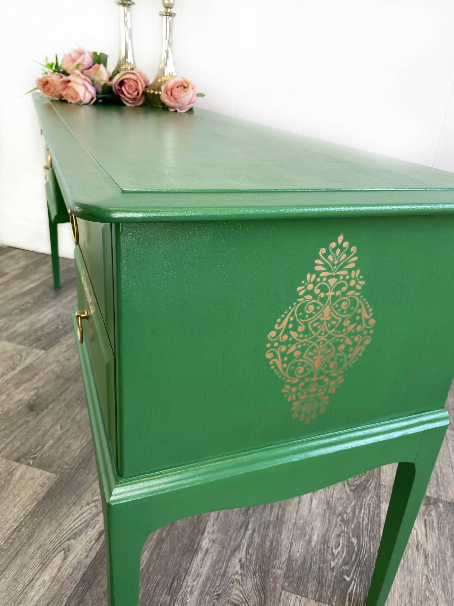 Green Stag Dressing Table/Desk