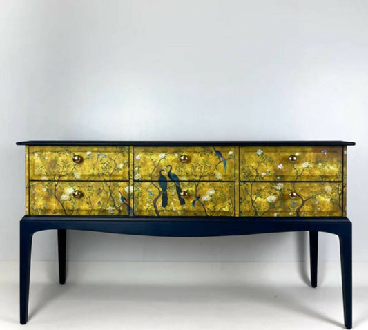 Vintage Stag Sideboard With Drawers