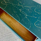 Meredew long & low sleek sideboard, mid-century, green, restyled
