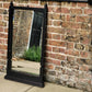 Large Vintage Navy Mirror