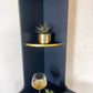 Navy Nathan Corner Cabinet