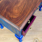 Rosewood Blue Dressing Table/Desk