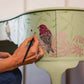 Dressing Table with Triple Mirror and Stool
