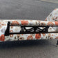 Reupholstered Art Noveau chaise lounge