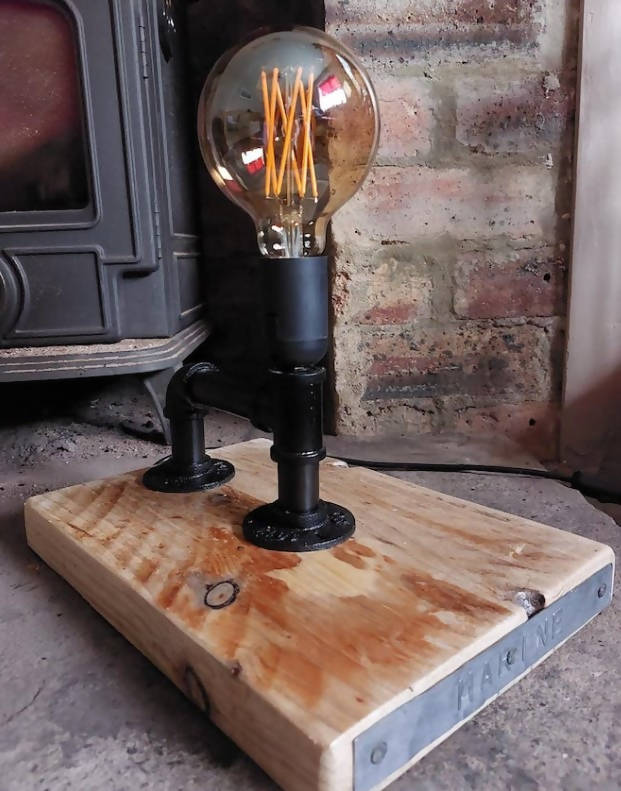 Industrial Steam Punk Vintage Lamp