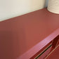 Vintage Jacobean Red Writing Bureau