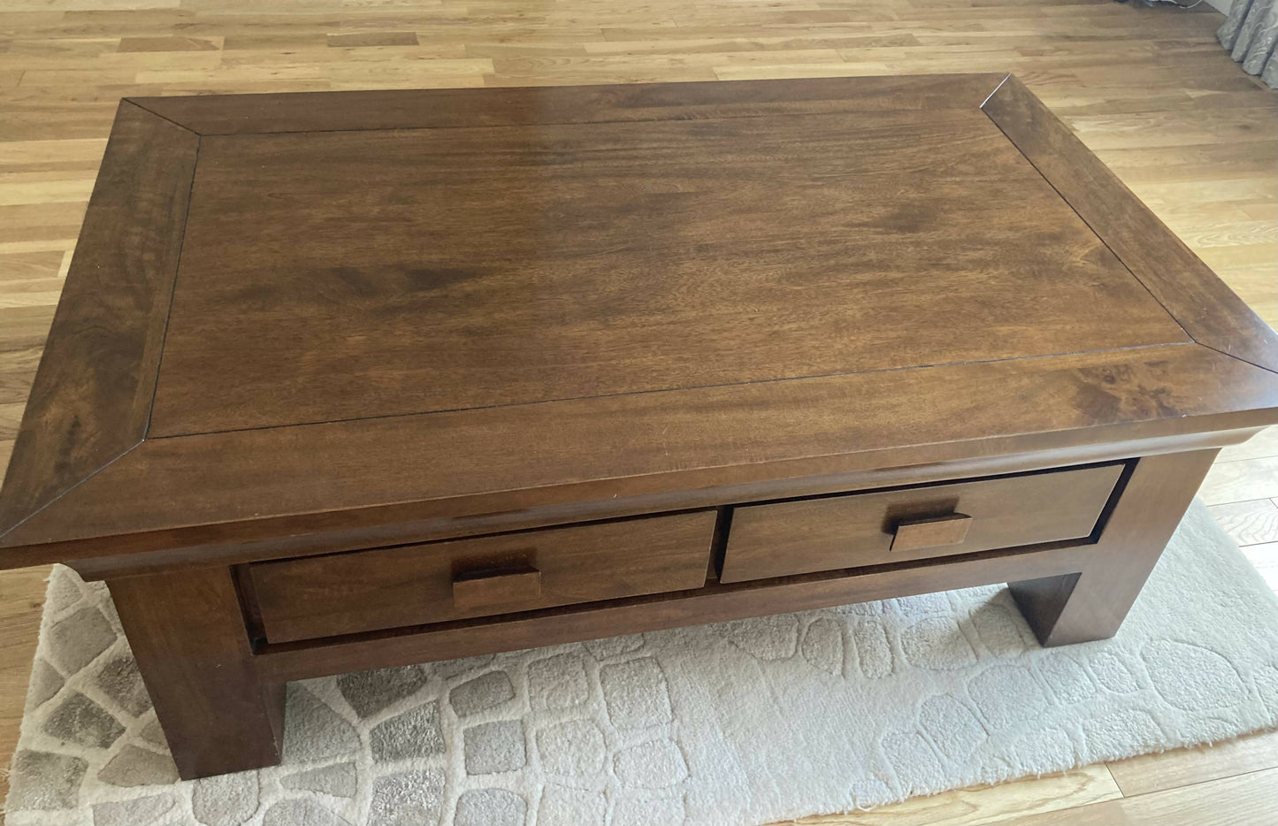 Vintage Solid Wood Coffee Table