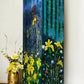 handpainted gentlemens cupboard, laundry cupboard, office storage, food palour, hall cupboard for shoes, made to order