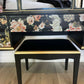 Vintage French Stag Dressing Table With Mirror and Stool