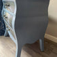 Bombe style chest of drawers