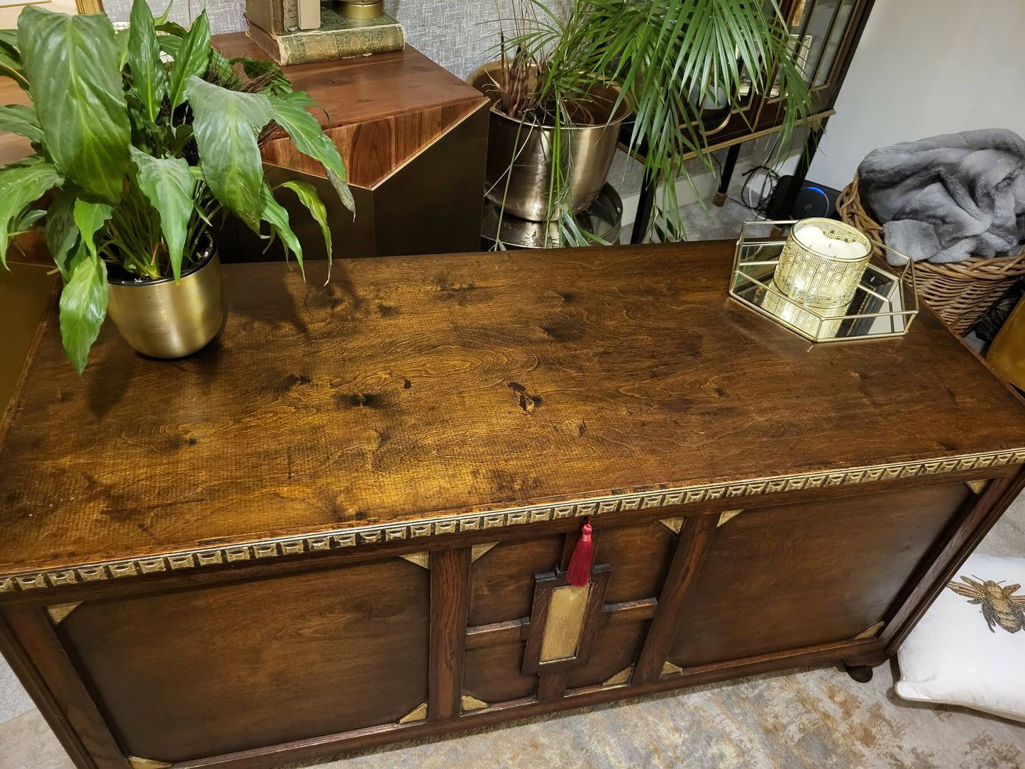 Huge Antique Coffer - refurbished