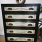 Black and White Vintage Chest of Drawers