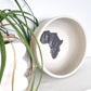 Vintage White Bowl Wall Art