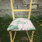Beautiful Antique vintage carved heart chair in Miss Mustard Seed Milk Paint
