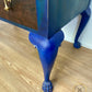 Rosewood Blue Dressing Table/Desk