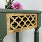 Green Trellis Plant Stand