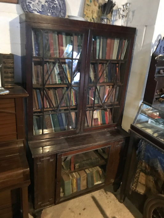 Vintage display cabinet/ bookcase