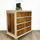 Neutral and Gold Chest of Drawers