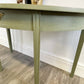 Green Half Moon mahogany Console Table