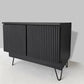 Grey Painted Sideboard with Texture