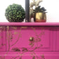 Vintage Stag chest of drawers in pink