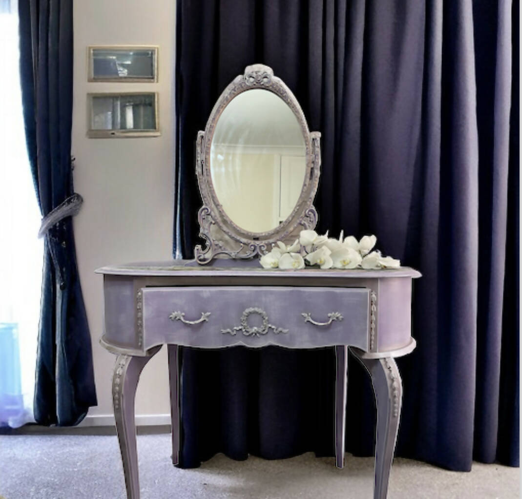 SOLD SOLD Lavender Vanity Dressing Table