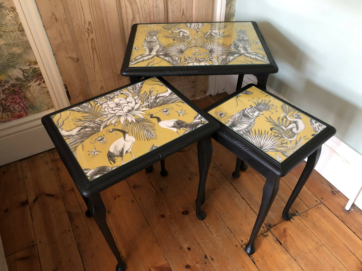 Up cycled nest of tables