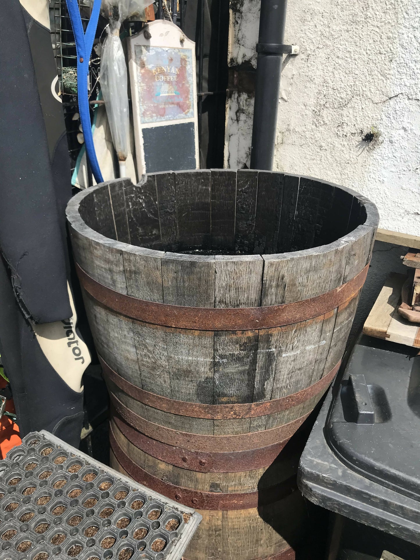 Whiskey barrel