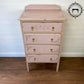 Tallboy Vintage French Drawers