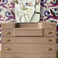 Vintage, Art Deco, Harris Lebus, Dressing Table/Vanity Table, Chest of Drawers with original, detachable mirror,
