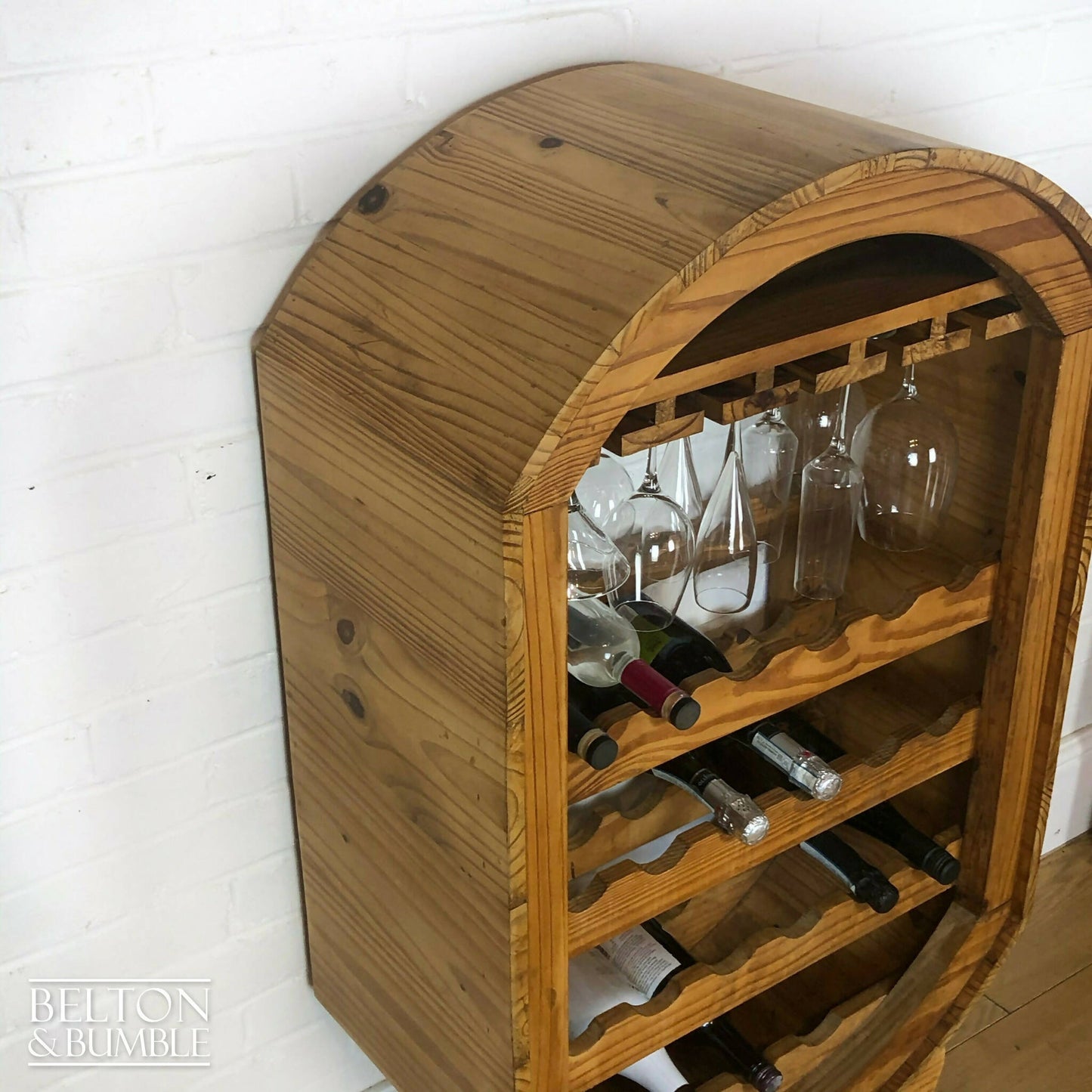 Large Barrel Wine Rack  (4)