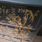 Stag 7 Drawer Tall Boy / Tall Chest of Drawers with gold botanical design