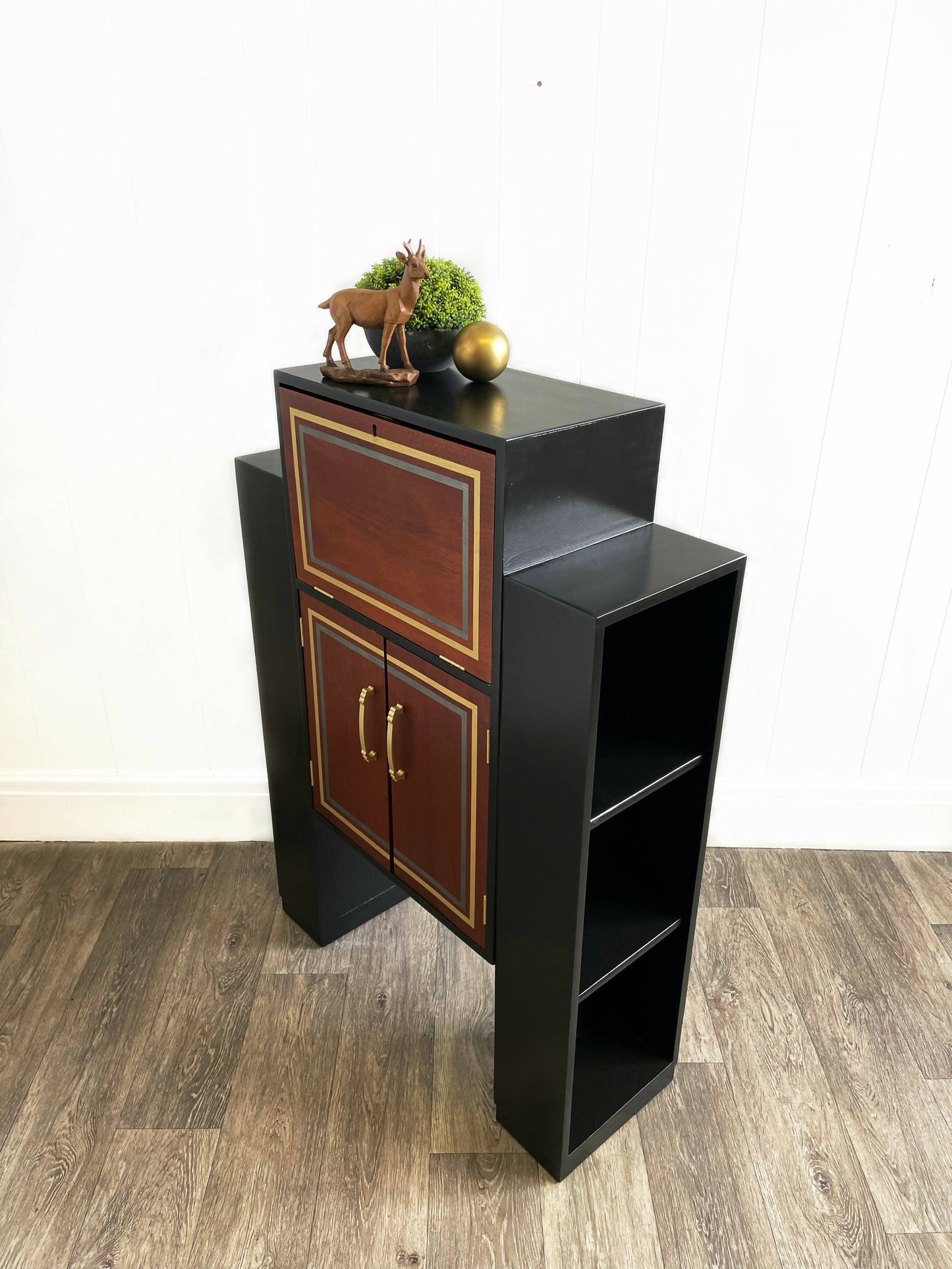 Tall Art Deco Cocktail Cabinet ~ available to commission