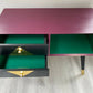 Purple console table