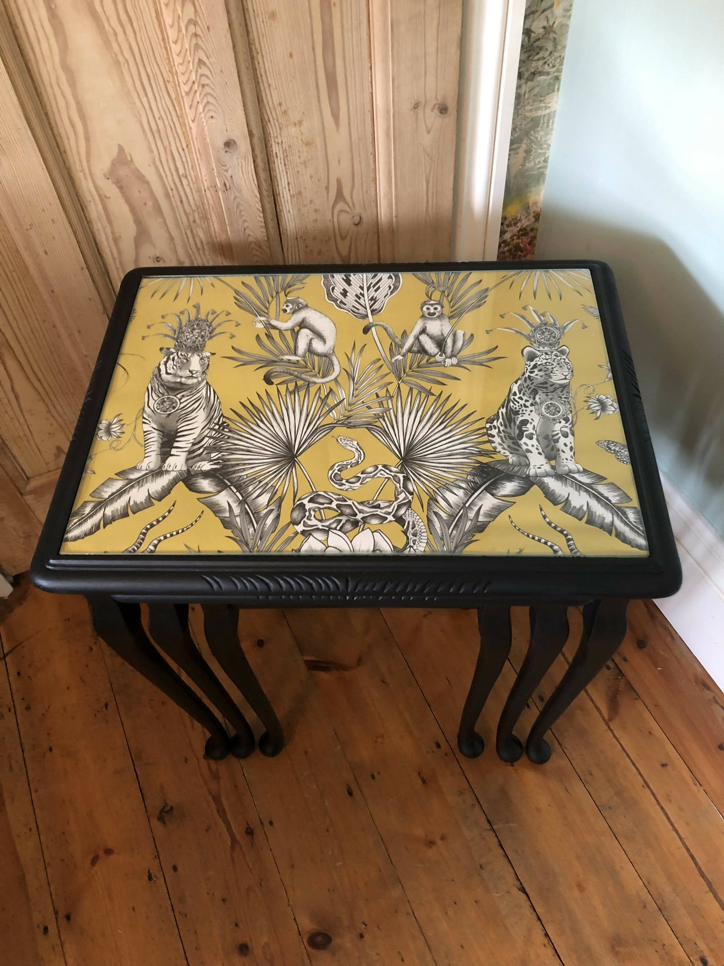 Up cycled nest of tables