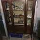 Large Antique Glass Display Cabinet