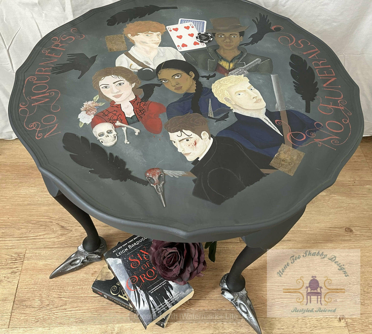 Six of Crows Inspired Drum Table