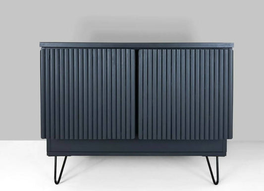 Grey Painted Sideboard with Texture