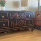 Mid century hardwood cabinet / Chest of drawers