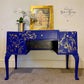 Blue Floral Vintage Dressing Table