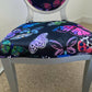 Designer Butterfly Fabric Accent Chair