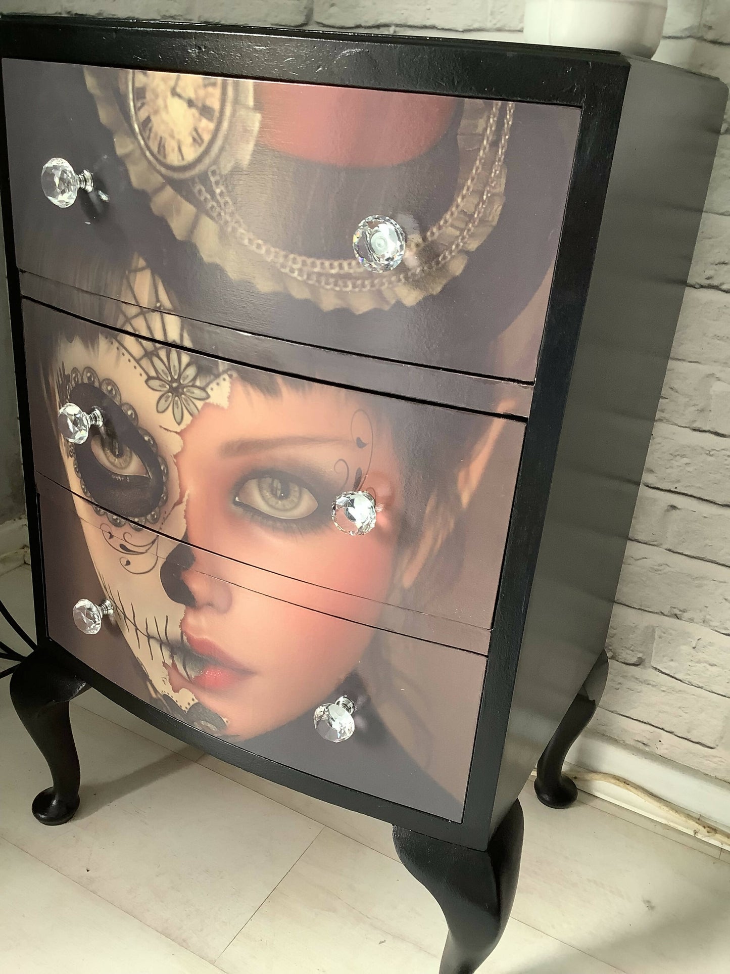 Steampunk Girl Chest of Drawers