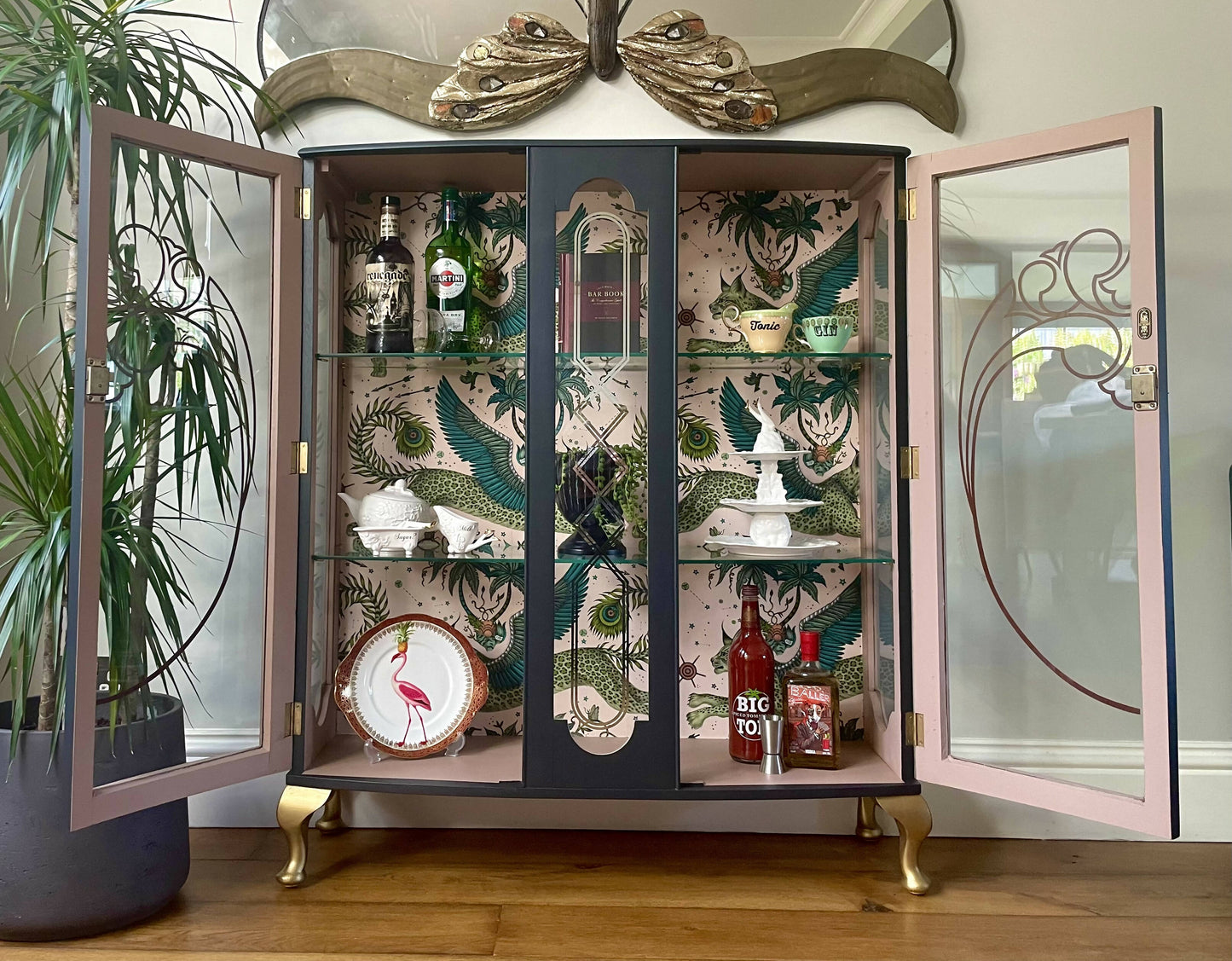 Vintage Cocktail Cabinet in Emma Shipley Design